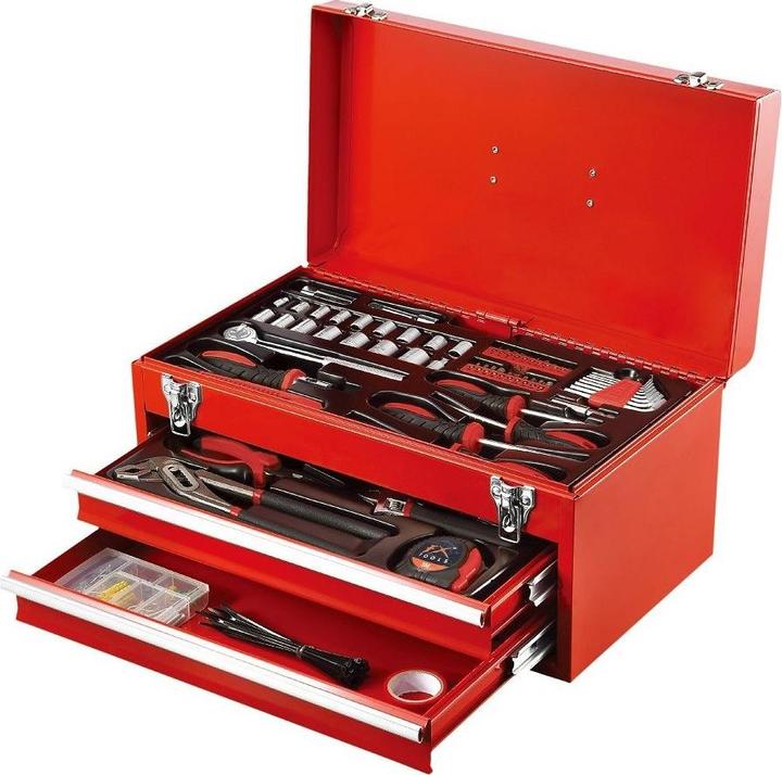 Actual product image FX Tools Metal tool box set 196pcs. (196 pieces)