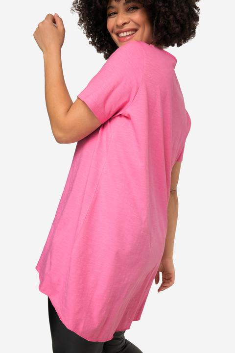 Produktbild Angel of Style Longshirt, Rundhals, Halbarm, gerundeter Saum (58)