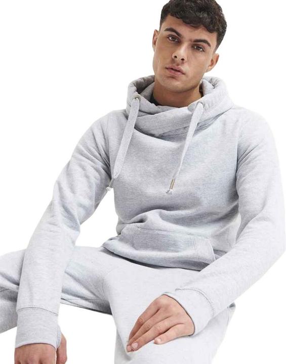 Produktbild Awdis Erwachsene Cross Hals Kapuzenpullover (XXL)