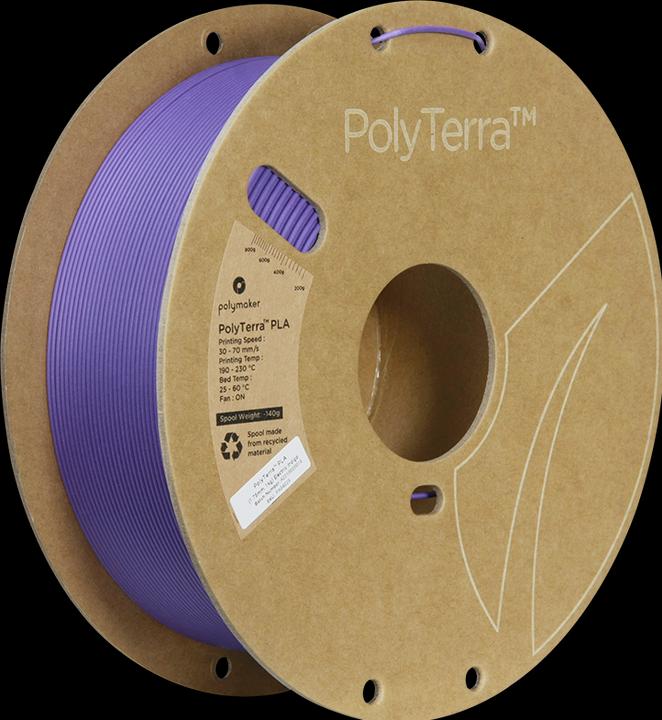 Produktbild Polymaker PolyTerra PLA (PLA, 1.75 mm, 1000 g, Blau)