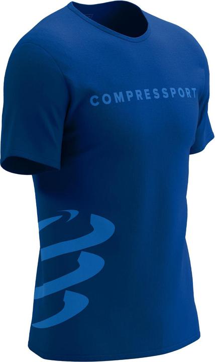 Compressport Logo SS Tshirt M Estate blue pacific