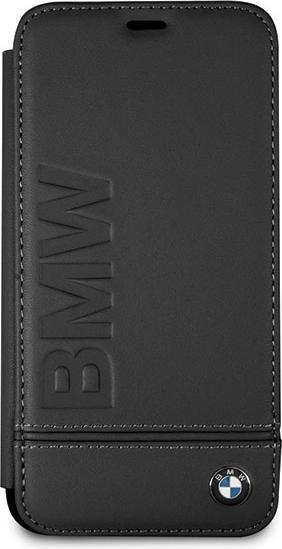 Actual product image BMW Signature Logo Series Leather Bookcover Case (Apple iPhone X, Apple iPhone XS)