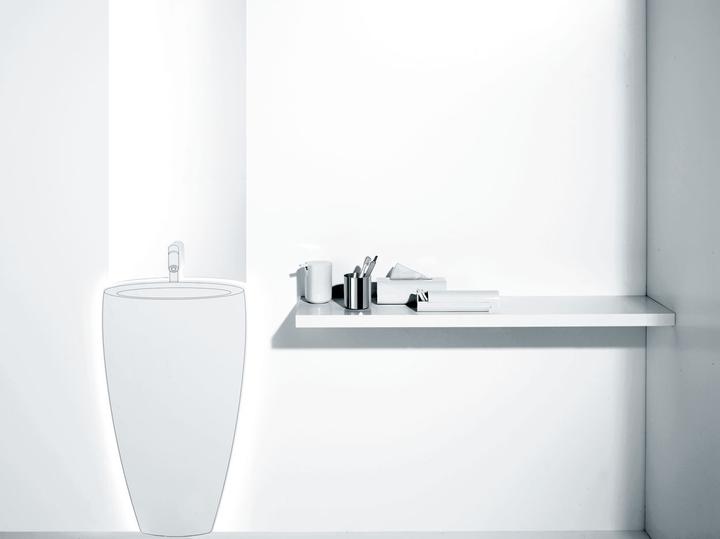 Immagine prodotto Alessi Birillo Wattedispenser (7 x 7 x 24 cm)