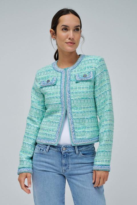 Actual product image Salsa Jeans Jacke Colorful Tweed Chanel-Style Jacket (XS)
