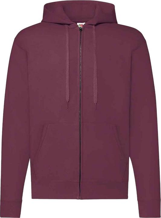 Fruit of the Loom Classic Hoodie mit durchgehendem Reissverschluss