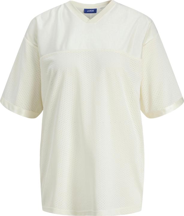 JJXX Jxzola Mesh Print Ss V Neck Tee Jrs Ln