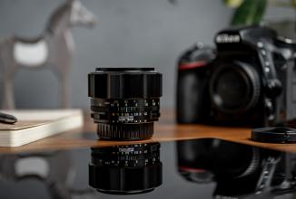 Actual product image Voigtländer Nokton 55mm f/1.2 SLII-S Nikon F (Nikon F, full size)