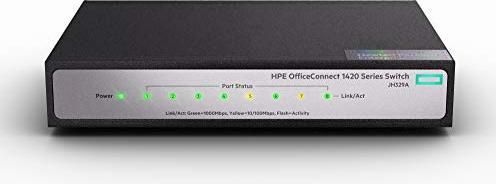 Image du produit Aruba HP 1420-8G : Commutateur à 8 ports, 1Gbps (8 ports)