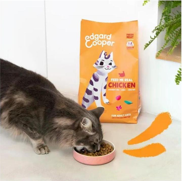Immagine prodotto Edgard & Cooper Cibo secco per gatti (Adulto, 1 pz., 2094 g)