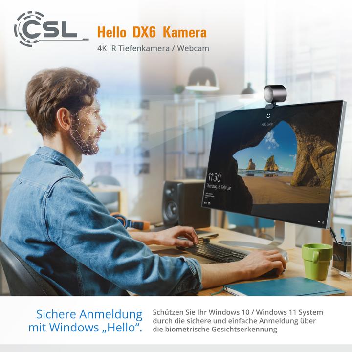 Immagine prodotto CSL Ciao DX6 WebCam (8.30 Mpx)
