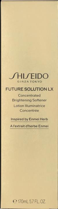 Actual product image Shiseido Future Solution LX Concentrated Brightening Softener - Anti-Aging (170 ml)