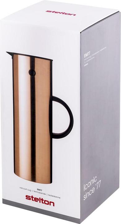 Actual product image Stelton EM 77 vacuum jug 1l brushed brass (900-8) (1 l)