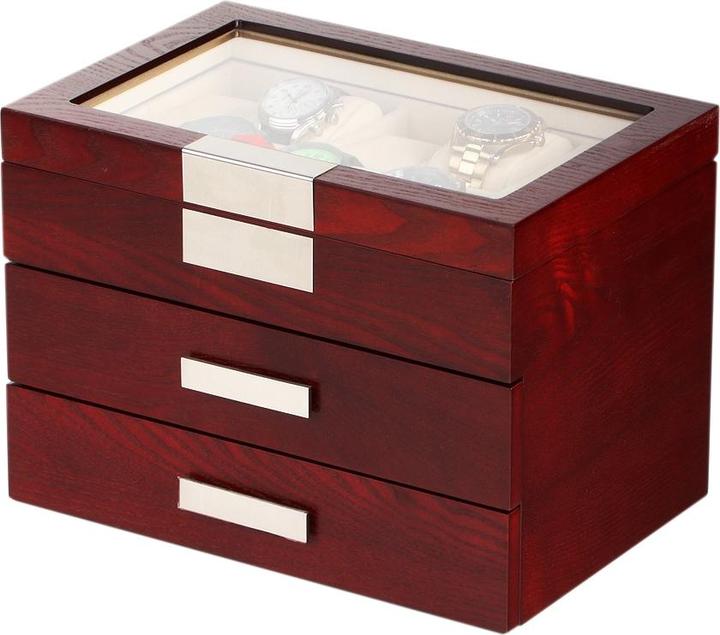 Produktbild Rothenschild Uhrenbox RS-2350-30C für 30 Uhren cherry
