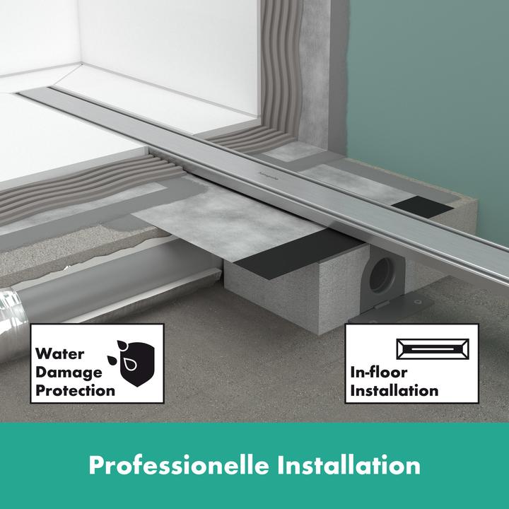 Produktbild hansgrohe HG Duschrinne RainDrain Original Fertigset 700mm (700 mm)