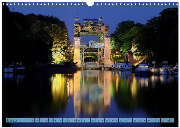 Produktbild RUHRPOTT LICHTER (Wandkalender 2025 DIN A3 quer), Monatskalender (A3, Deutsch)