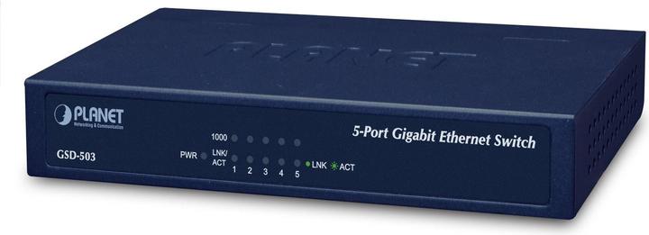Produktbild Planet GSD-503 Desktop Switch (5 Ports)