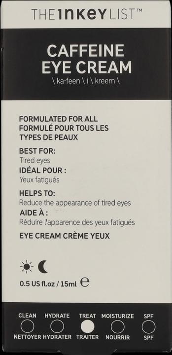 Produktbild The Inkey List Caffeine Eye Cream (Crème, 15 ml)