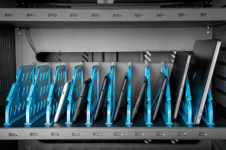 Produktbild Digitus Mobiler Ladeschrank (12 HE, 19 Zoll Rack)