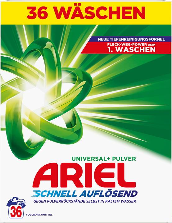 Actual product image Ariel Universal+ (36 Washing cycles, Washing powder)
