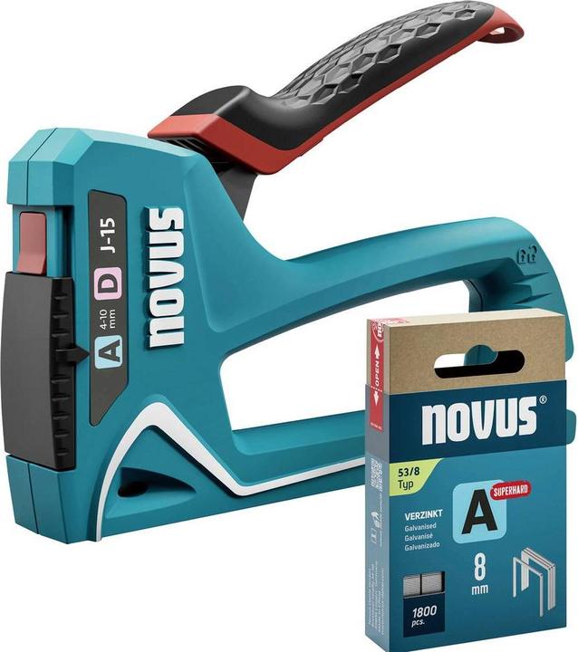 Image du produit Novus Tools J-15 030-0457 Agrafeuse manuelle Longueur d'agrafe 4 - 10 mm