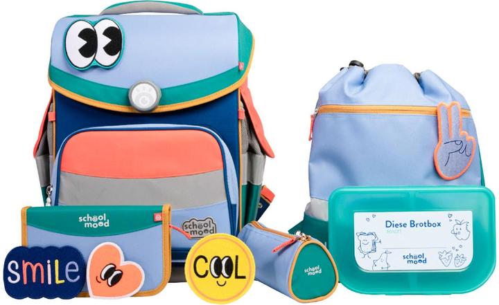 School-Mood Timeless Pro Schulranzen-Set 7-teilig (23.50 l)