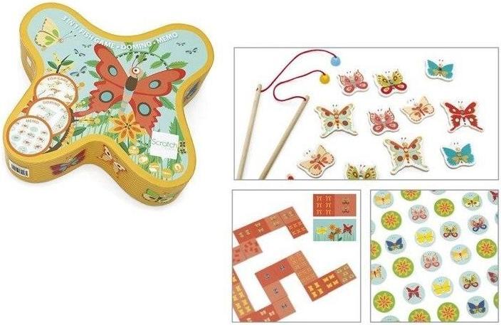 Scratch Games 3in1 Butterfly (German)