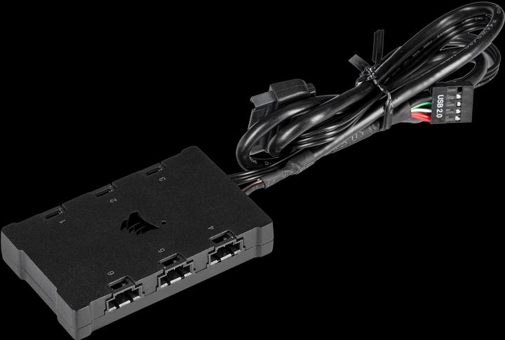 Actual product image Corsair AF120 RGB Elite (120 mm, 3 x)