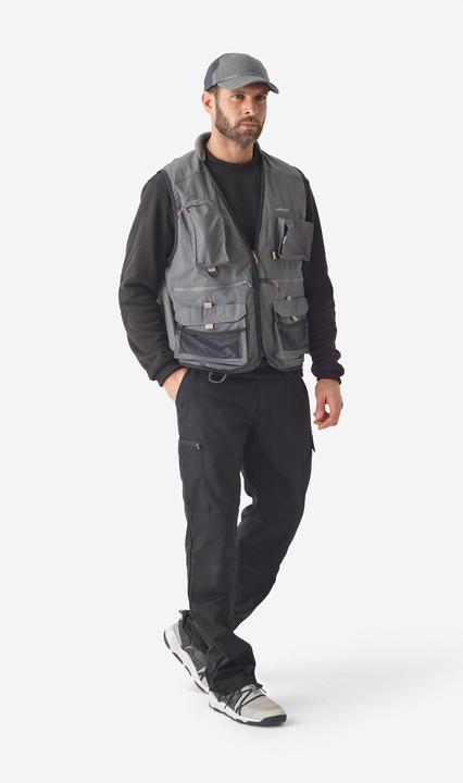 Produktbild Caperlan Angelweste FV 500 grau (L)