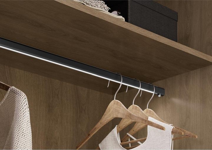 Produktbild Halemeier LED Kleiderstangen LitePipe Slim 12 V (Neutralweiss, 119.20 cm, Indoor)