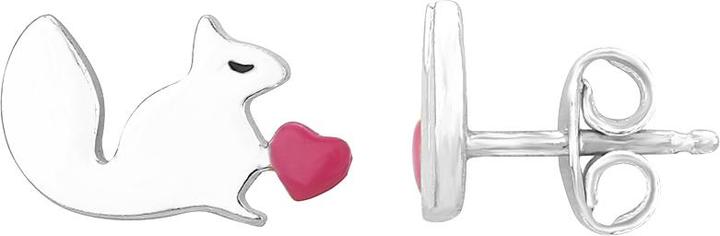 Actual product image Leyda Squirrel Kids Jewelry (Enamel, Silver 925)