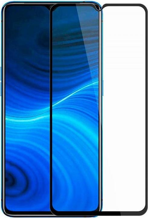 Actual product image Screenguard Realme X2 Pro Full Screen Protective Glass Film 2.5D 9H (1 Piece, Realm X2 Pro)