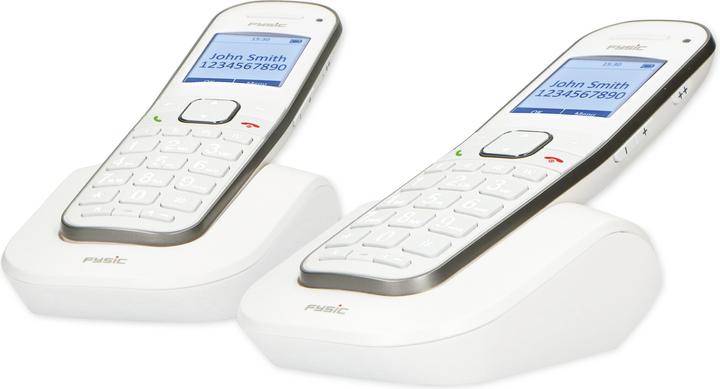 Produktbild Fysic FX-9000 DUO Senioren DECT telefoon - Extra luid gespreksvolume voor slechthorenden - Wit