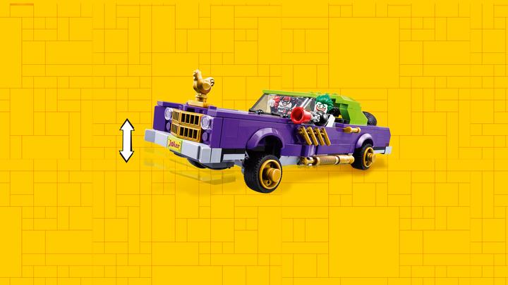 Actual product image LEGO Joker's infamous lowrider (70906, LEGO DC)