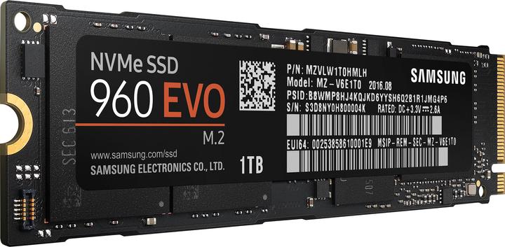 Image du produit Samsung 960 Evo (1000 Go, M.2)