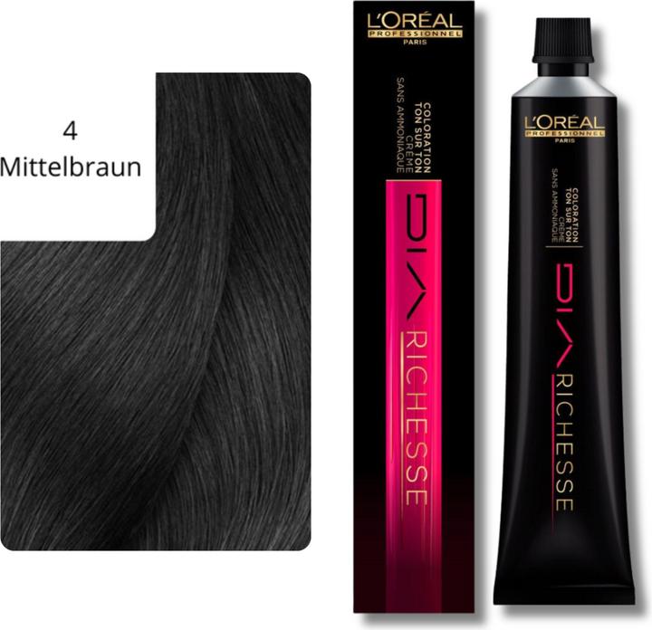 Produktbild L'Oréal Professionnel Dia Richesse (4 Mittelbraun)