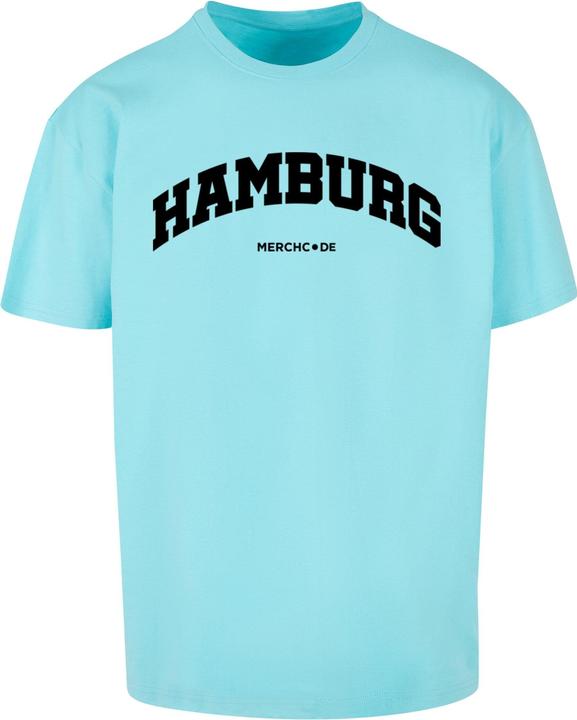 Actual product image Merchcode Hamburg Wording - Heavy Oversize Tee - 112991 (3XL)