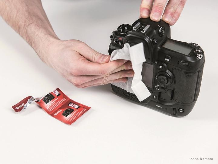 Produktbild Rollei Reinigungstücher 100 Stück