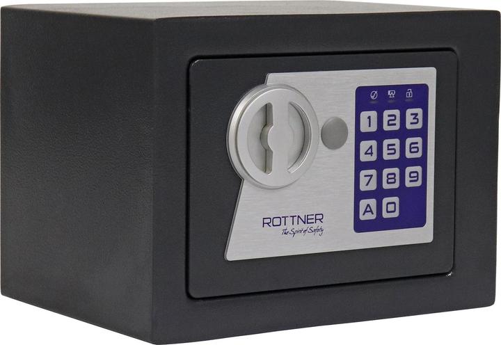 Immagine prodotto Rottner Cassaforte per mobili Jupiter 1 serratura elettronica antracite (4.97 l)