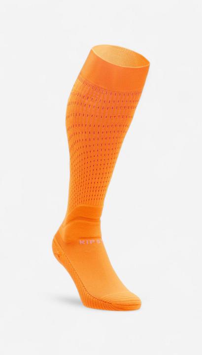 Kipsta Damen/Herren Fussball Stutzen - CLR orange (43, 44)