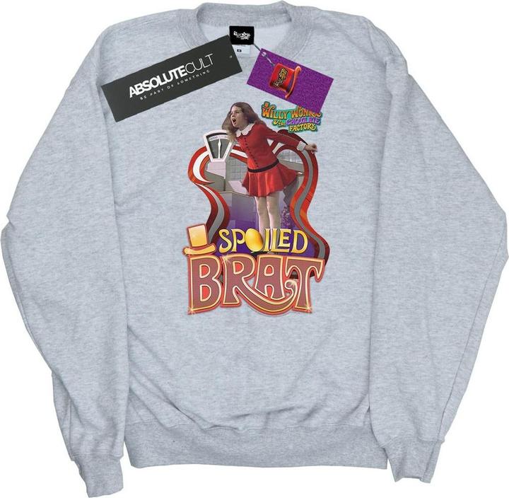Willy Wonka & the Chocolate Factory Spoiled Brat Sweatshirt Jungen
