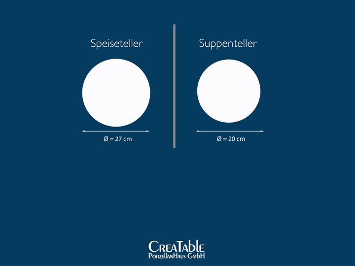 Image du produit CreaTable Luna (12 pièce(s))