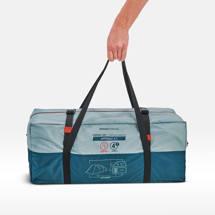 Immagine prodotto Quechua Arpenaz 4.1 (Tenda a tunnel, 10.20 kg, 4 persone)