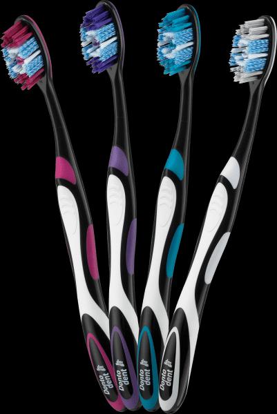 Actual product image dm Dontodent Toothbrush Perfect Clean & White medium (Medium, 1 x)