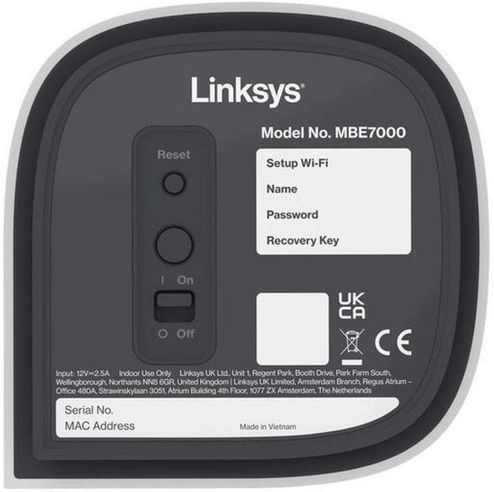 Actual product image Linksys VELOP MBE7000 BE11000 2PK
