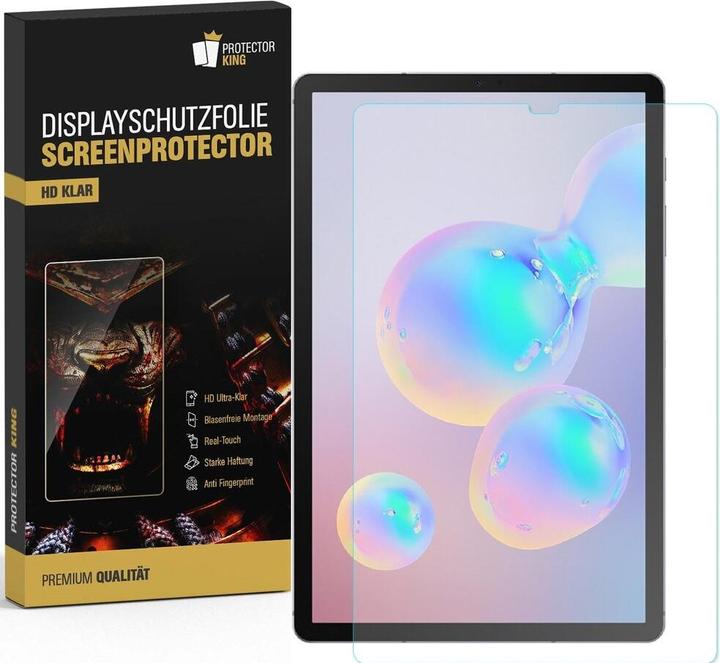 Protectorking 3x Premium Displayschutzfolie 3D KLAR (3 Stück, Galaxy Tab S6 Lite)