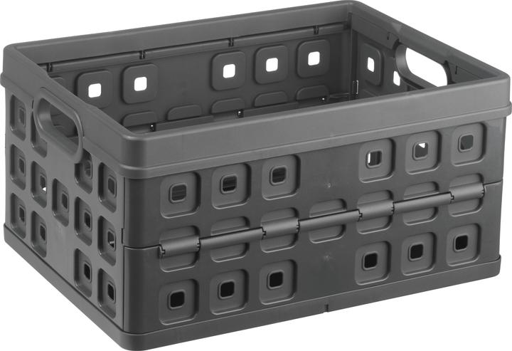 Sunware Square folding box, capacity 32 or 46 liters, 30 kg load capacity, for foodstuffs (32 l)