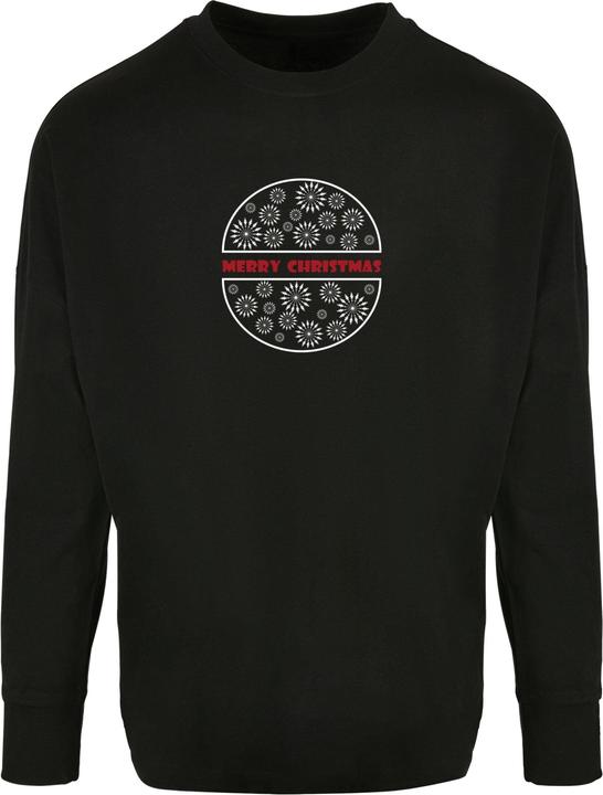 Merchcode Merry Christmas Oversized Cut On Sleeve Longsleeve - 115065 (XL)