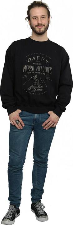 Actual product image Looney Tunes Mens Daffy Duck Despicable Sweatshirt (3XL)