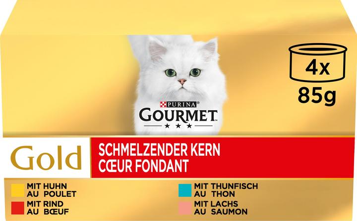 Produktbild Gourmet Schmelzender Kern (Adult, 4 Stk., 400 g)