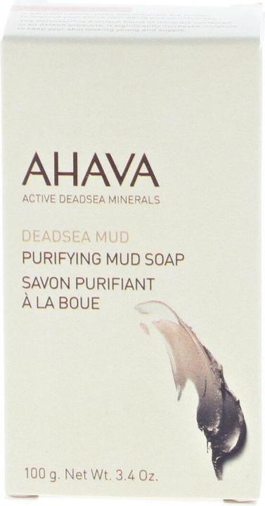 Actual product image Ahava Purifying Mud Soap (Hard soap, 100 ml)